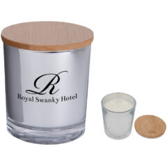 Bamboo Soy Candle - 9230_SIL_Ceramic