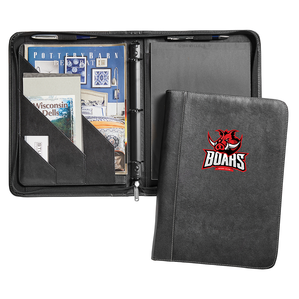 Hamilton 3-Ring Binder - Hamilton 3-Ring Binder_Black