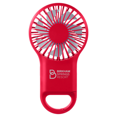 Hampton USB Clip Fan -Cabana Red
