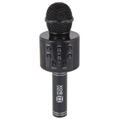 Smartphone Compatible Karaoke Microphone with Speaker - R-70-BLACK