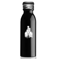 Echo Stainless Steel Water Bottle – 20 oz - Black-849741-sb239-black-zoom