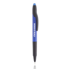Classic Twist 2-in-1 Plastic Stylus Pen - Blue-972166-bp290-blue-zoom