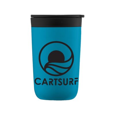 Discovery Double Wall Tumbler with Recycled RPP Liner 8211 14 oz 8211 Ocean Blue