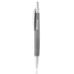 Click Action Plastic Pen - Grey-444495-bp916-grey-zoom