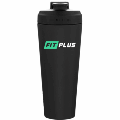 Hydroshkr Stainless Steel Shaker Bottle - 24 oz