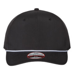 Imperial The Wingman Cap - Imperial_7054_Black-_White_Front_High