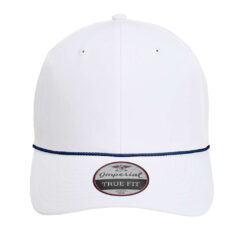 Imperial The Wingman Cap - Imperial_7054_White-_Navy_Front_High