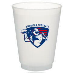 Flex Frosted Plastic Stadium Cup – 16 oz - Natural-988970-ff16-natural-zoom