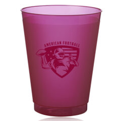 Flex Frosted Plastic Stadium Cup – 16 oz - Pink-16-oz-frost-flex-frosted-plastic-stadium-cups-ff16-pink
