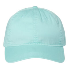 The Game Ultralight Cotton Twill Cap - The_Game_GB510_Sea_Breeze_Front_High