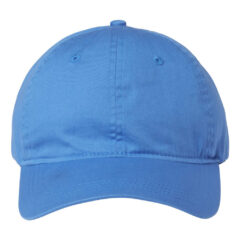The Game Ultralight Cotton Twill Cap - The_Game_GB510_Slate_Front_High