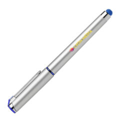 Islander Silver Gel Pen with Stylus - afc-c_3