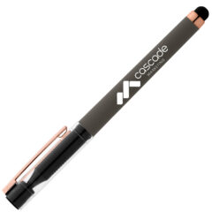 Kappa Softy Rose Gold Gel Pen with Stylus - ahj-gray-425