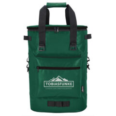 Koozie® Olympus Kooler Backpack – 36 cans - green