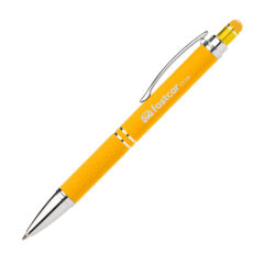 Phoenix Softy Brights Gel Pen with Stylus - mrl-yellow-7549