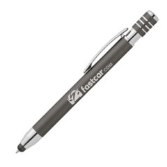 Marin Softy Metallic Pen with Stylus - msf-gunmetal-432