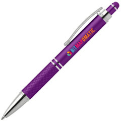 Phoenix Softy Jewl Pen with Stylus - msj-c-purple-267_1