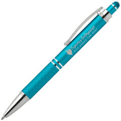 Phoenix Softy Jewl Pen with Stylus - msj-teal-15-5519