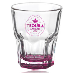 Tequileria Shot Glass – 1.5 oz - pink