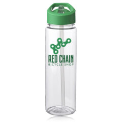 Borneo Plastic Water Bottle with Carrying Handle – 24 oz - product-images_colors_24-oz-borneo-plastic-water-bottles-with-carrying-handle-pg252-green