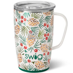 Swig Life™ All Spruced Up Travel Mug – 18 oz - 50089_WHT_Laser