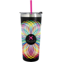 Full Color Colma Basics Tumbler – 24 oz - 55806_BLKFUS_Megabrite