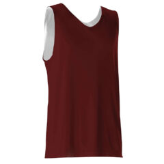 Alleson Athletic Youth Reversible Tank - Alleson_Athletic_506CRY_Cardinal-_White_Side_High