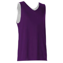Alleson Athletic Youth Reversible Tank - Alleson_Athletic_506CRY_Purple-_White_Side_High