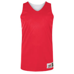 Alleson Athletic Youth Reversible Tank - Alleson_Athletic_506CRY_Red-_White_Front_High
