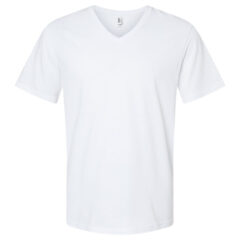 American Apparel Unisex CVC V-Neck Tee - American_Apparel_2006CVC_White_Front_High