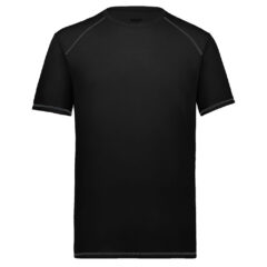 Augusta Sportswear Super Soft-Spun Poly T-Shirt - Augusta_Sportswear_6842_Black_Front_High