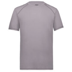Augusta Sportswear Youth Super Soft-Spun Poly T-Shirt - Augusta_Sportswear_6843_Athletic_Grey_Front_High