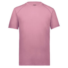 Augusta Sportswear Youth Super Soft-Spun Poly T-Shirt - Augusta_Sportswear_6843_Dusty_Rose_Front_High