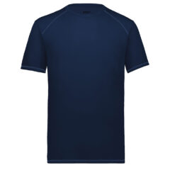 Augusta Sportswear Youth Super Soft-Spun Poly T-Shirt - Augusta_Sportswear_6843_Navy_Front_High