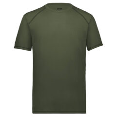 Augusta Sportswear Youth Super Soft-Spun Poly T-Shirt - Augusta_Sportswear_6843_Olive_Front_High
