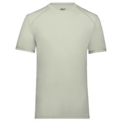 Augusta Sportswear Youth Super Soft-Spun Poly T-Shirt - Augusta_Sportswear_6843_Oyster_Front_High