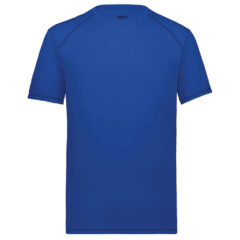 Augusta Sportswear Youth Super Soft-Spun Poly T-Shirt - Augusta_Sportswear_6843_Royal_Front_High