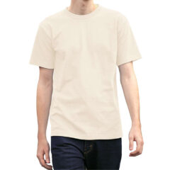 Bayside Unisex Ultimate Heavyweight T-Shirt - Bayside_9580_Cream_Front_High_Model