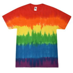 Colortone Multi-Color Tie-Dyed T-Shirt - Colortone_1000_Pride_Front_High
