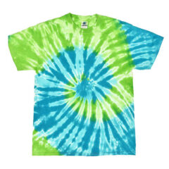 Colortone Multi-Color Tie-Dyed T-Shirt - Colortone_1000_St_Lucia_Front_High