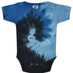 Colortone Infant Tie-Dyed Onesie - Colortone_5100_Blue_Ocean_Front_High