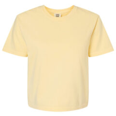 Comfort Colors Women’s Heavyweight Boxy T-Shirt - Comfort_Colors_3023CL_Butter_Front_High