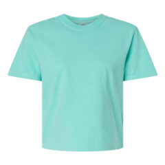 Comfort Colors Women’s Heavyweight Boxy T-Shirt - Comfort_Colors_3023CL_Chalky_Mint_Front_High