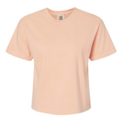 Comfort Colors Women’s Heavyweight Boxy T-Shirt - Comfort_Colors_3023CL_Peachy_Front_High