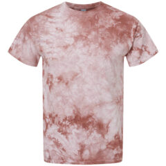 Dyenomite Youth Crystal Tie-Dyed T-Shirt - Dyenomite_20BCR_Copper_Front_High
