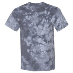 Dyenomite Youth Crystal Tie-Dyed T-Shirt - Dyenomite_20BCR_Silver_Front_High