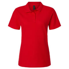 Gildan® Softstyle® Women’s Pique Polo - Gildan_64800L_Red_Front_High