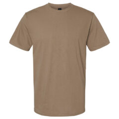 Gildan Softstyle® Midweight T-Shirt - Gildan_65000_Brown_Savana_Front_High