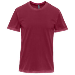 Next Level Unisex Soft Wash T-Shirt - Next_Level_3600SW_Washed_Cardinal_Front_High