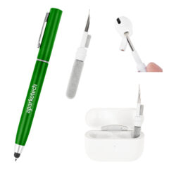 Stylus Pen with Earbud Cleaning Kit